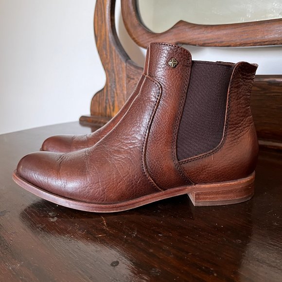 Last Chance! Isola Mora Whiskey Canneto Brown Boots with Original Box - Size 6 - Picture 2 of 10